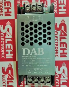 تصویر پاور اسلیم 5A-12V 5 آمپر