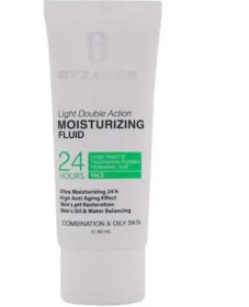 تصویر فلوئید آبرسان پوست چرب و مختلط بیزانس Byzance Moisturizing Fluid For Combination And Oily Skin