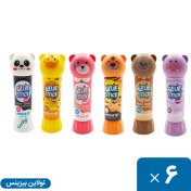 تصویر چسب ماتیکی 8 گرم عروسکی آریا بسته 6 عددی کد 8024 