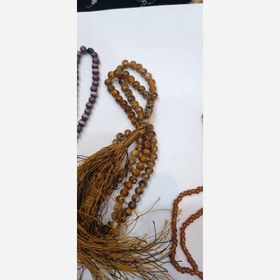 تصویر تسبیح سنگی 5 عدد یک جا 