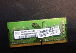 تصویر رم لپ تاپ DDR4 دو کاناله 2400Tمگاهرتز اس کی هاینیکس 8 گیگ ا RAM SKHYNIX PC4-2400T RAM SKHYNIX PC4-2400T