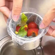 تصویر توری تفاله گیر سینک بسته ۱۰۰ عددی 