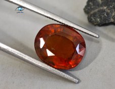 تصویر گارنت هسونیت طبیعی 6.4 قیراط 