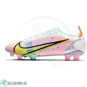 تصویر کفش فوتبال نایک مرکوریال طرح اصلی Nike Mercurial Vapor 14 FG Multi Color 