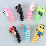 تصویر محافظ کابل عروسکی ۱.۵ متر بسته ۴ عددی 