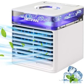 تصویر کولر آبی رومیزی رقص نور دار مدل Nexfan Ultra Air 