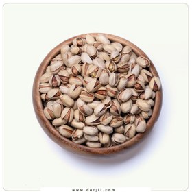 تصویر پسته کله قوچی دستچین خام Raw handpicked Kaleghuchi pistachios