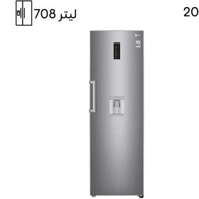 تصویر یخچال فریزر دوقلو ال جی مدل F411-B414 ظرفیت ۴۰ فوت رنگ سفید و نقره ای 