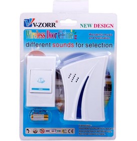 تصویر زنگ بی سیم برقی مدل V-ZORR V-ZORR Wireless alarm