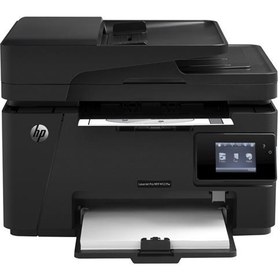 تصویر پرینتر چند کاره لیزری مدل LaserJet Pro MFP M127fw HP (استوک) به همراه کابل برق و کابل usb 