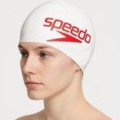 تصویر کلاه شنا سیلیکونی برند speedo 