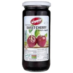 تصویر کمپوت گیلاس 480 گرمی شیشه 