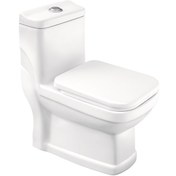 تصویر توالت فرنگی مینا مدل مگنولیا - سفید 