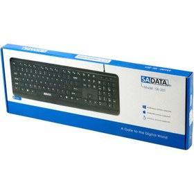 تصویر کیبورد سادیتا مدل SK-201 Sadata SK-201 Wired Keyboard