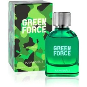 تصویر ادو پرفیوم مردانه ماریاژ مدل GREEN FORCEحجم 100 میلی لیتر GREEN FORCE MARYAJ (AJMAL) EUA DE PARFUM