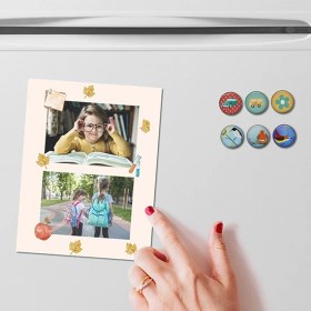 تصویر مگنت ماه مدرسه 