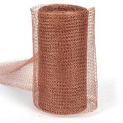 تصویر توری مسی جهت حذف املاح گوگردی در زمان تقطیر وتخمیر(متری) Copper mesh