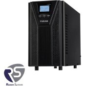 تصویر منبع تغذیه UPS فاران مدل Titan Plus ظرفیت ۲۰ کیلو ولت آمپر 