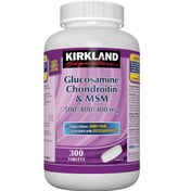 تصویر گلوکزآمین کندرویتین و ام اس ام کرکلند Kirkland Glucosamine Chondroitin & MSM