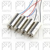 تصویر میکرو موتور کورلس کوادکوپتر سایما سایز ۲۰x۷ میلی‌متر پک دو عددی 