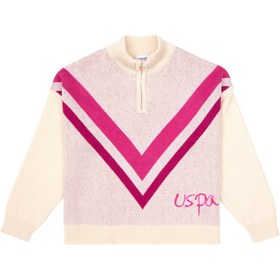 تصویر بافت دخترانه یو اس پولو | 50314334-VR256 U.S. Polo Assn. 