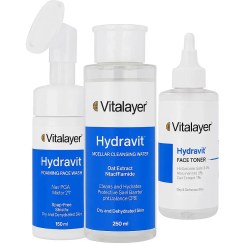 تصویر فوم شستشو ویتالیر مدل Hydravit حجم ۲۵۰ میلی‌لیتر 