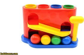 تصویر بازی فکری آکو دالی توپه سنجاقک مناسب خردسال ۲ تکه 