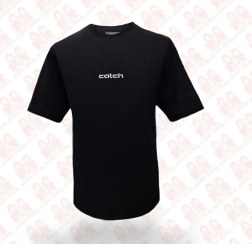 تصویر تیشرت مردانه پنبه مشکی کچ کد900 