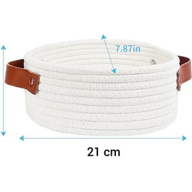 تصویر سبد نان و سبزی مدل S2 - زرد 