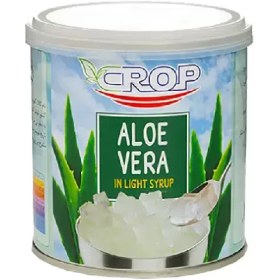 تصویر کمپوت آلوئه ورا کراپ 440 گرمی – باکس 24 عددی Crop Aloe Vera Compote Slices 440 gr