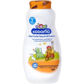 تصویر پودر بچه Kodomo مدل Natural Soft Protection نرم و لطیف کننده پوست وزن 180 گرم 