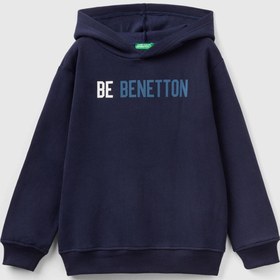 تصویر سویشرت پسرانه برند بنتتون United Colors of Benetton اصل 223A3EB5C202T 