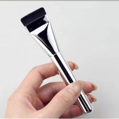 تصویر براش تخت کرم پودر - نقره ای MAKEUP MAGIC BRUSH