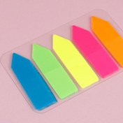 تصویر کاغذ یادداشت چسب دار مدل Flags بسته ۵ عددی 