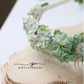 تصویر تل مو گل با طراحی ویژه کد 6956 