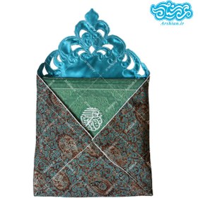 تصویر جلد قرآن ترمه 