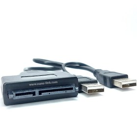 تصویر تبدیل پورت ساتا هارد به USB 2 آداپتور خور 