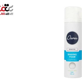 تصویر درکس کف ريش سنسيتيو 250ميل DEREX SENSITIVE SHAVING FOAM 250ML