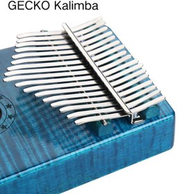 تصویر کالیمبا جکو مدل K17BC-BL همراه هاردکیس Gecko k17MC-BL Kalimba
