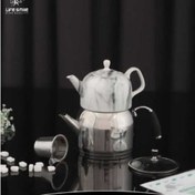 تصویر کتری و قوری لایف اسمایل مدل TK1-9 