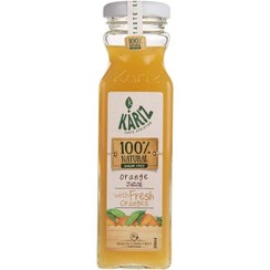 تصویر آب پرتقال پالپ دار 200 سی سی کاریز 