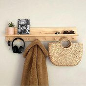 تصویر چوب لباسی چوبی سایز ۸۰ 