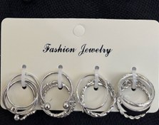 تصویر پک انگشتر قلب و پروانه کد 5005 