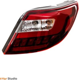 تصویر چراغ خطر عقب دنا پلاس مدرن سمت شاگرد ا Rearlight Dena Plus Right Rearlight Dena Plus Right