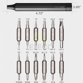 تصویر پیچ گوشتی 24 تایی شیائومی Xiaomi HOTO 24in1 Precision Screwdriver QWLSD004 