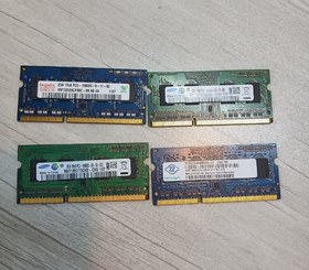 تصویر انواع رم لپ تاپ 2GB DDR3 10600 Mix Brand 