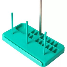 تصویر آنتن 3 نخ خانگی رنگی Antenna 3 colored homemade threads