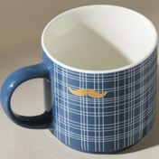 تصویر ماگ کاراجا طرح سیبیل karaca biyik Karaca kupa