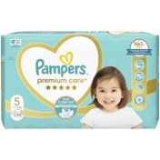 تصویر پوشك بچه پمپرز سایز پنج 44 عددی Pampers Baby Diapers Size Five 44 Count