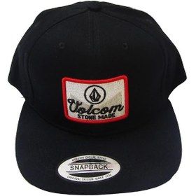 تصویر Volcom Black White&red logo Label 